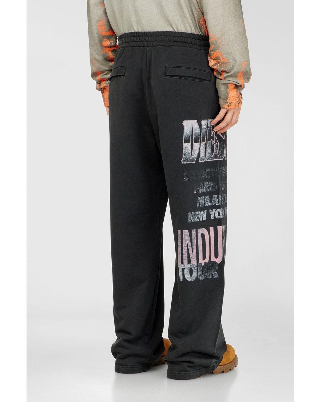 DIESEL Black P Ill Pantaloni Caviar for men