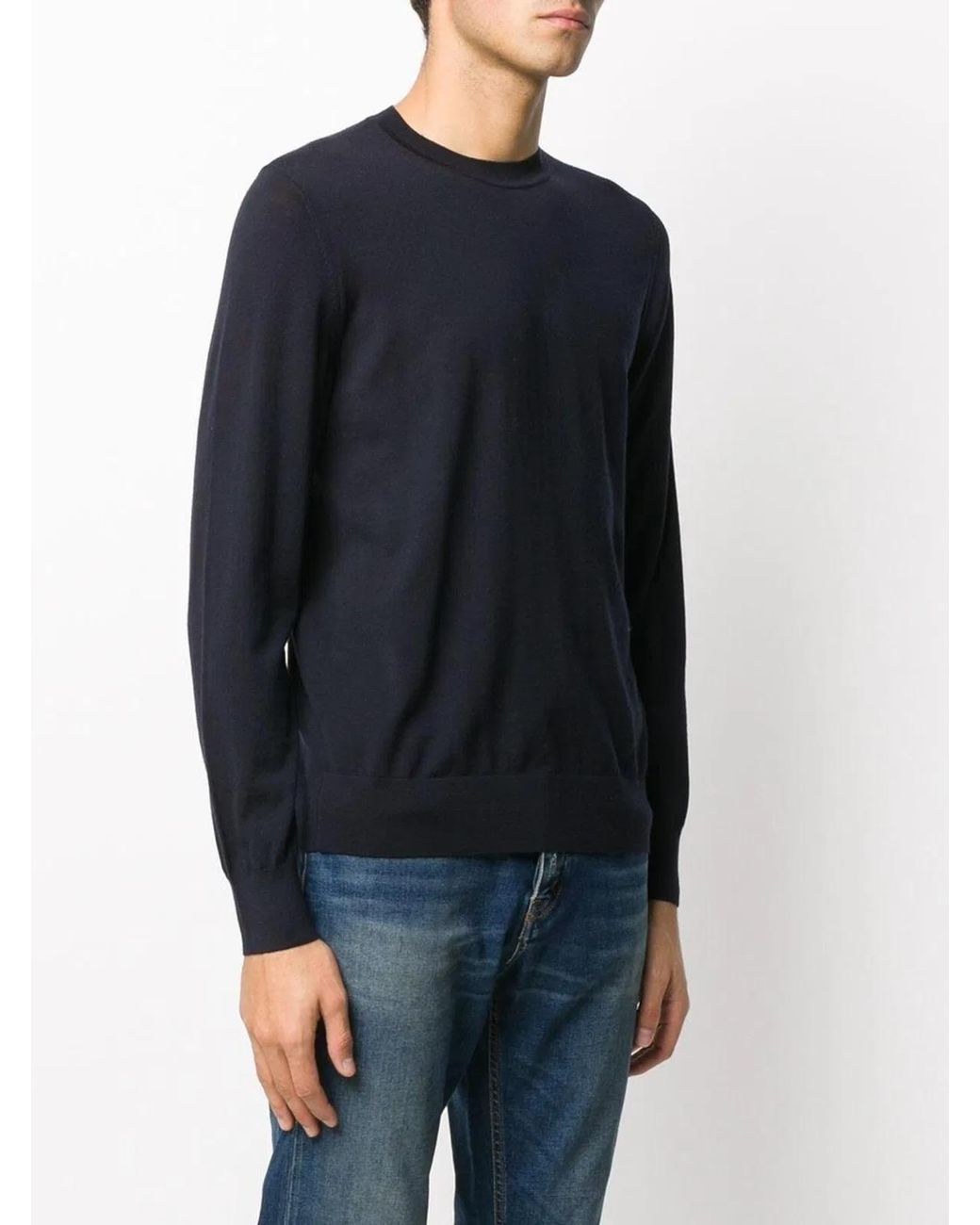 Theory Black J0781713 Crew Neck Regal for men