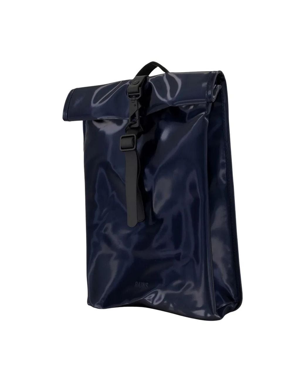 Rains Blue Rolltop Rucksack Mini W3 Backpack