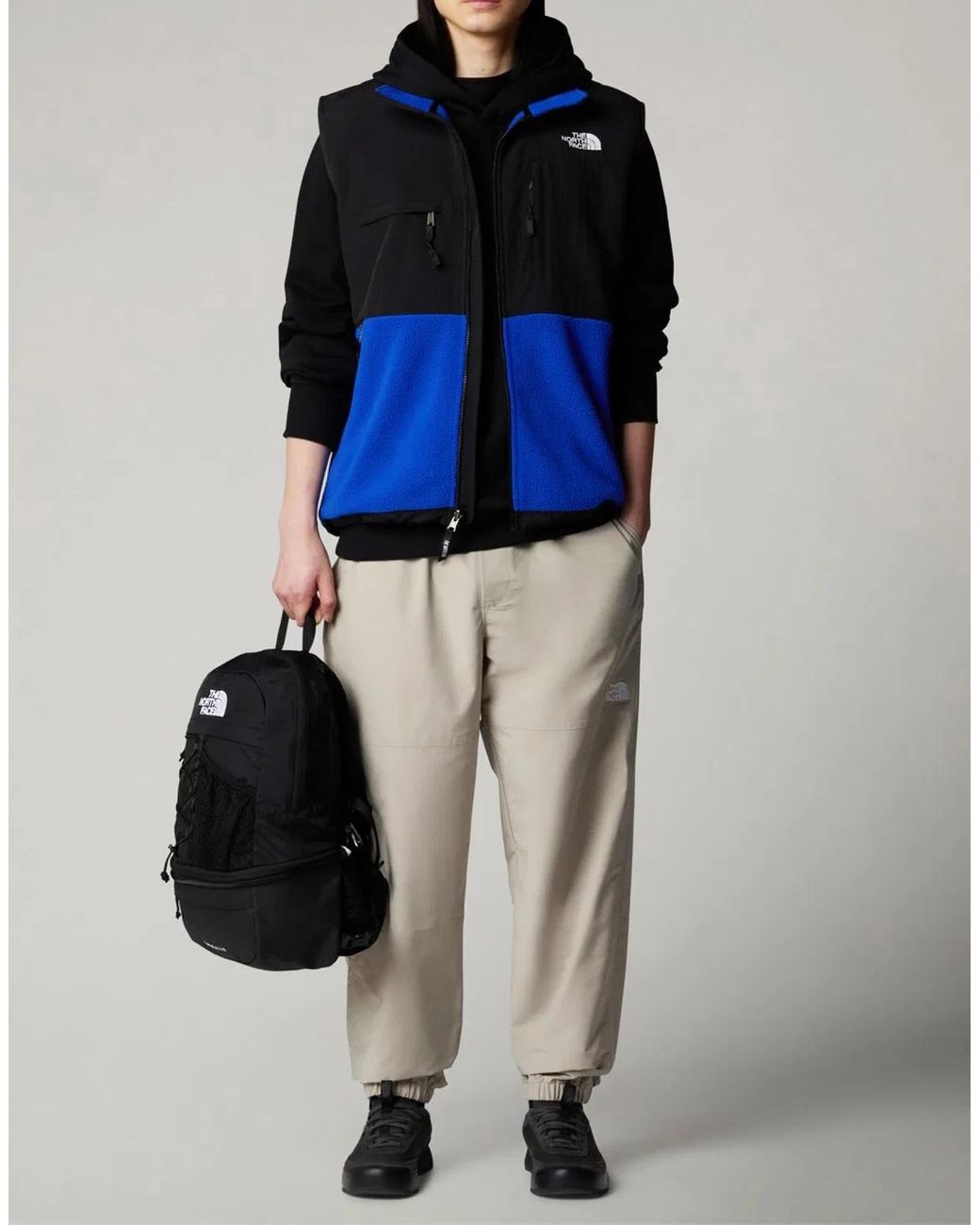 The North Face Blue Retro Denali Vest Jacket for men