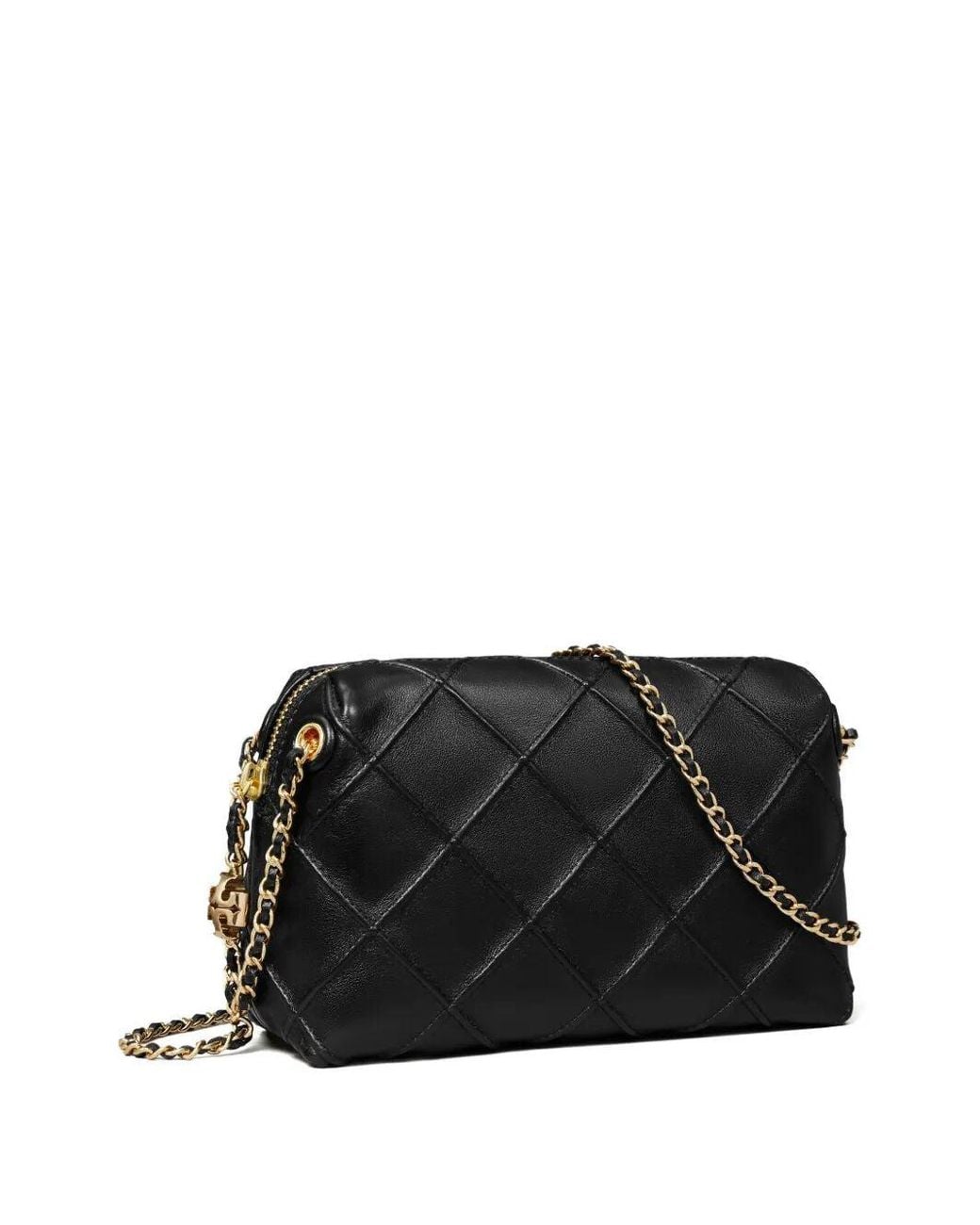 Tory Burch Black Soft 'Fleming' Shoulder