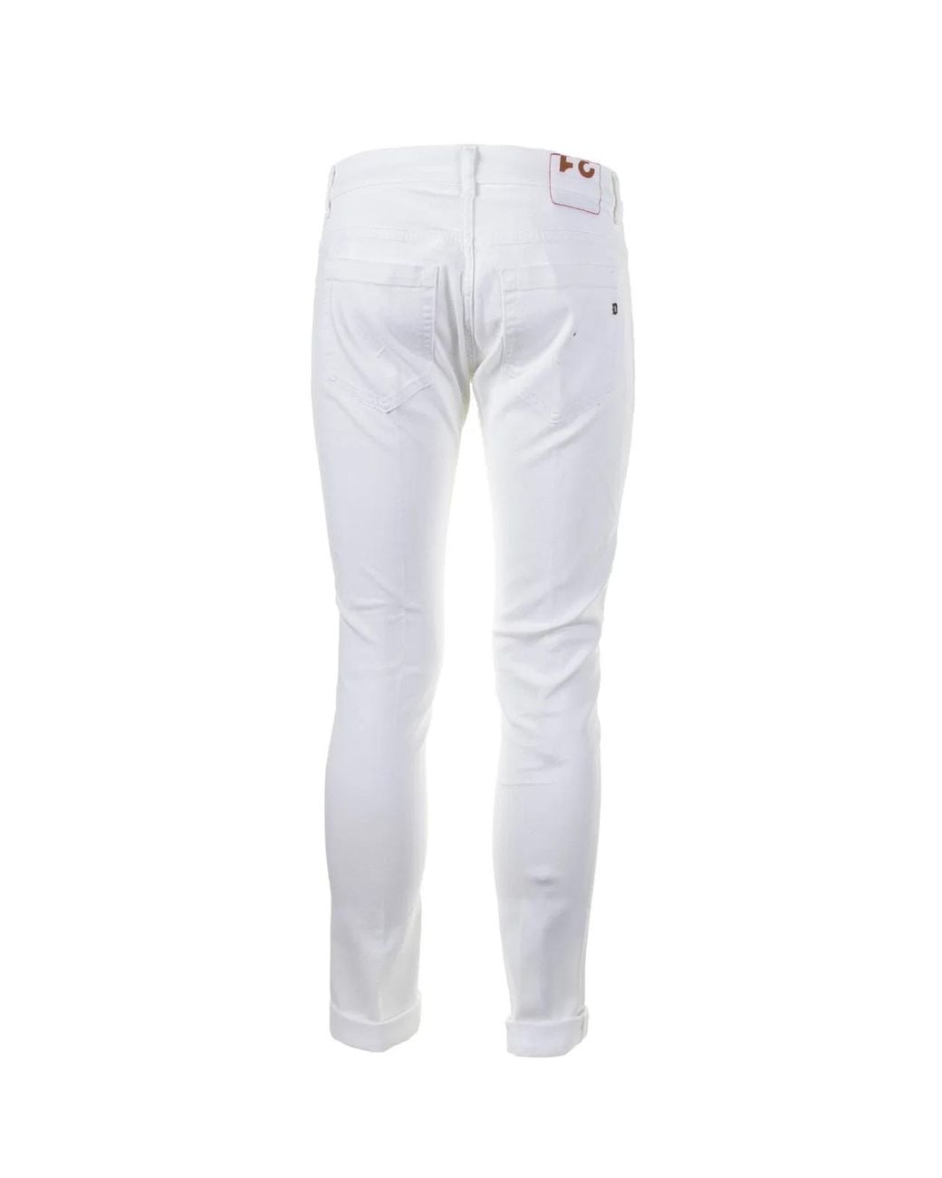 Dondup White Jeans for men