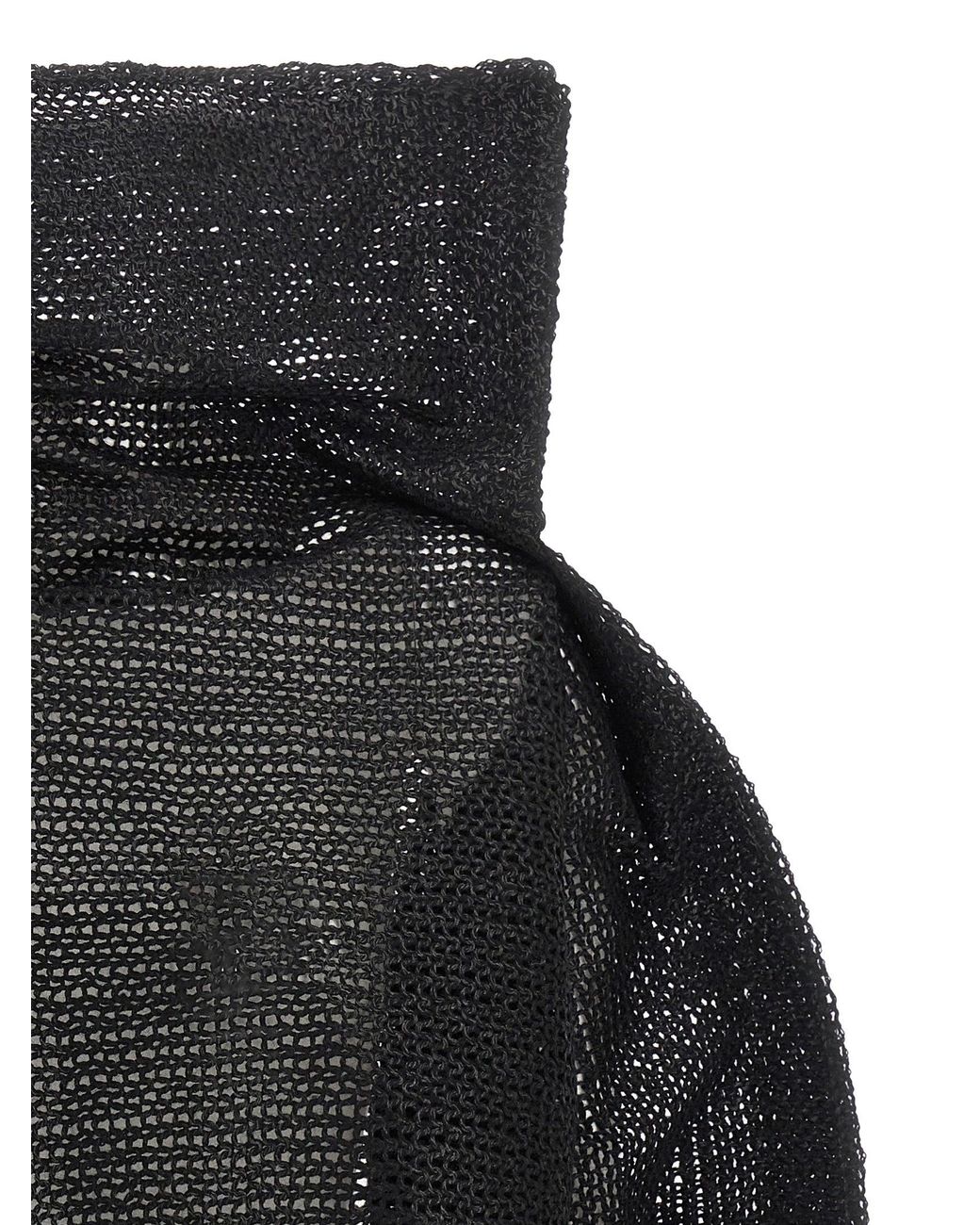 Issey Miyake Black Panini' Top