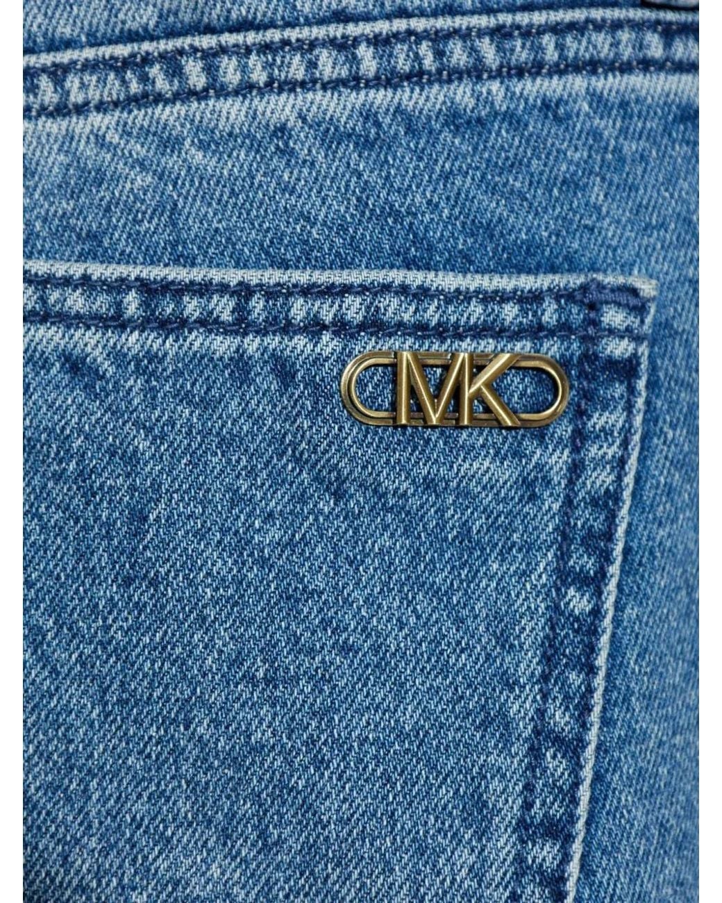 MICHAEL Michael Kors Blue Wide Leg Jeans