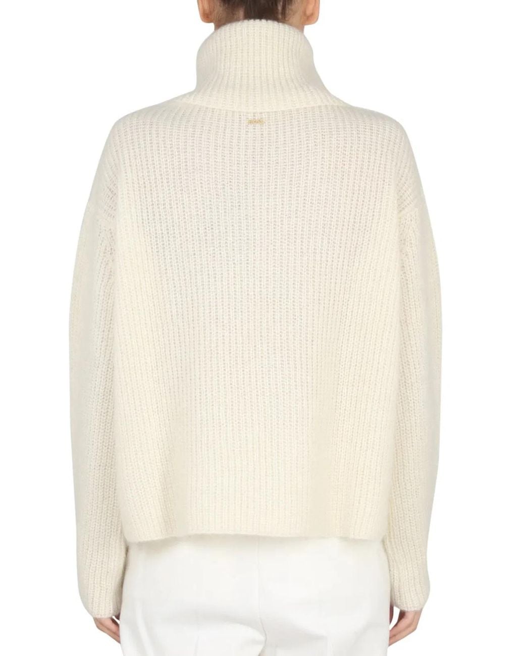 Boss White Turtleneck Shirt