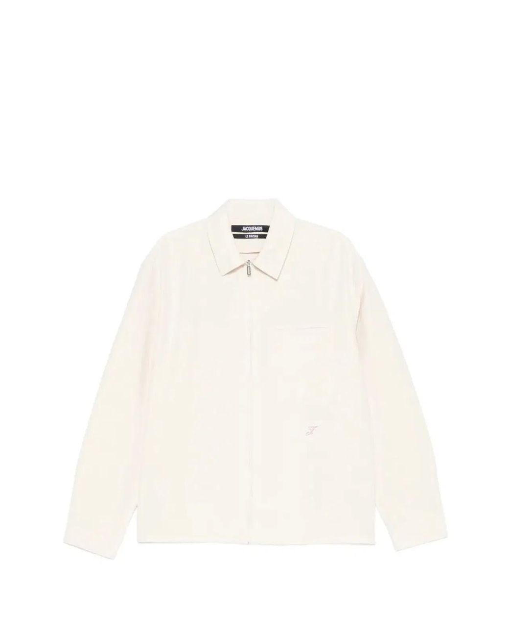 Jacquemus White Mini Mechanic Shirt For for men