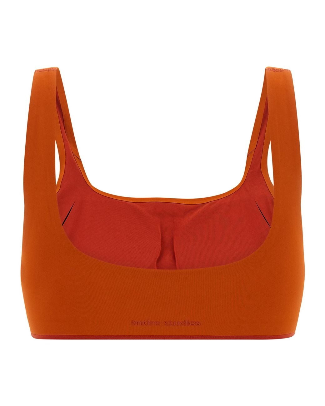 Adidas Originals Orange 'Optime Training' Top Adidas X Entire Studios