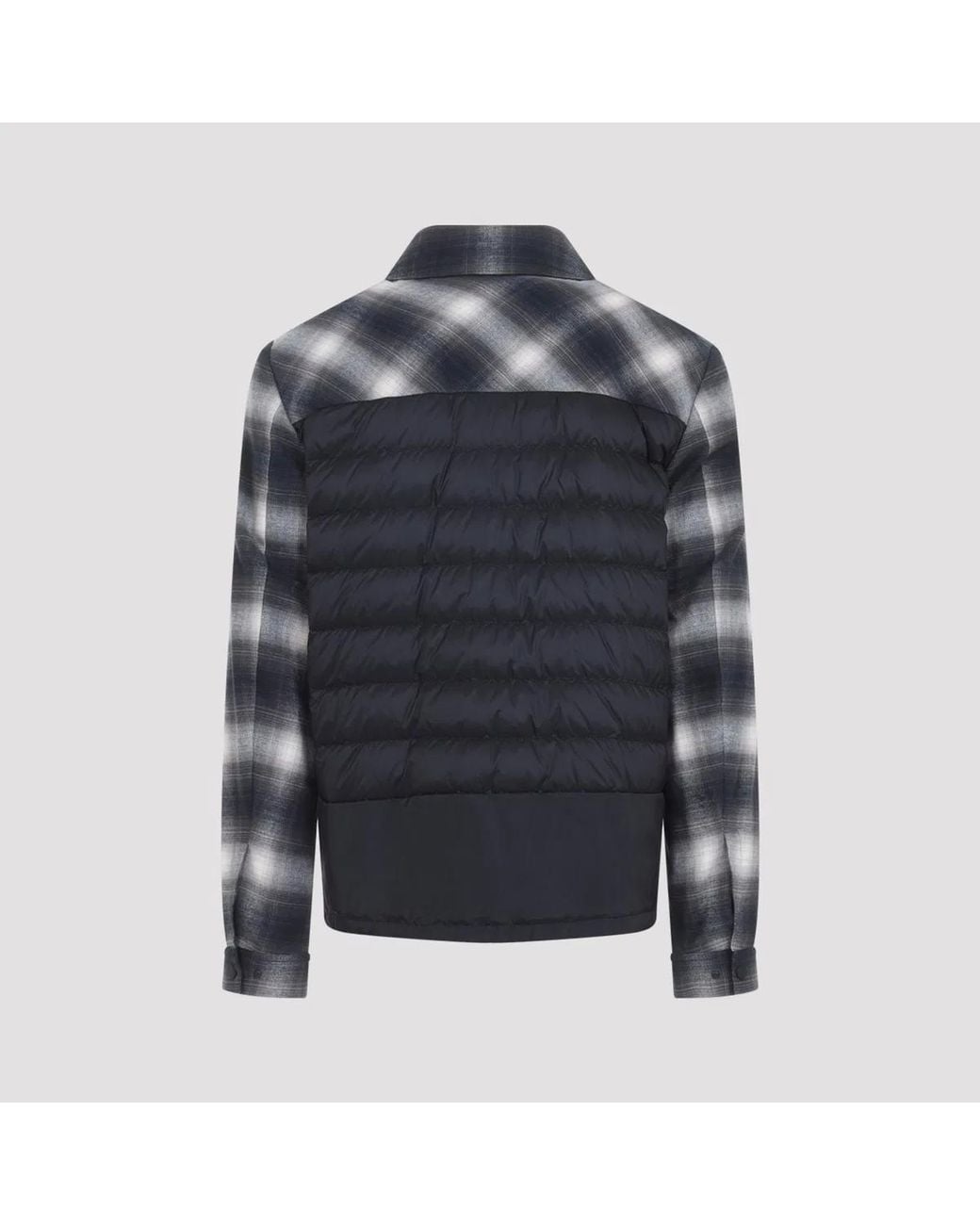 Moncler Gray Cornisello Shirt Jacket for men