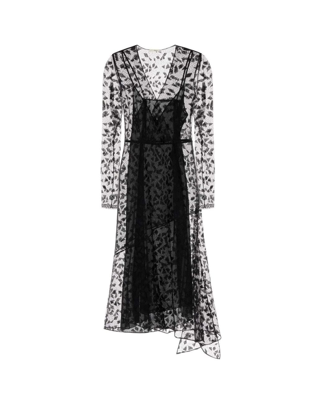 Fendi Black Lace Dress