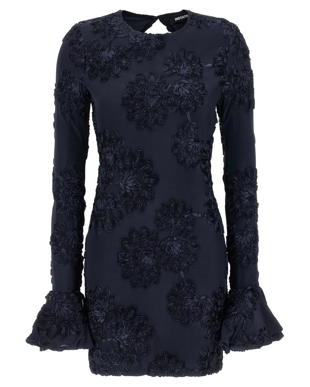 ROTATE BIRGER CHRISTENSEN Blue Rotate Birger Christensen '3D Mesh Mini' Dress