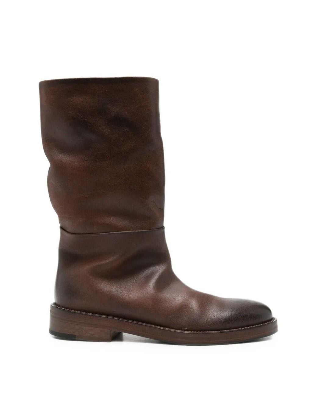 Marsèll Brown "Tubetto" Low Boots