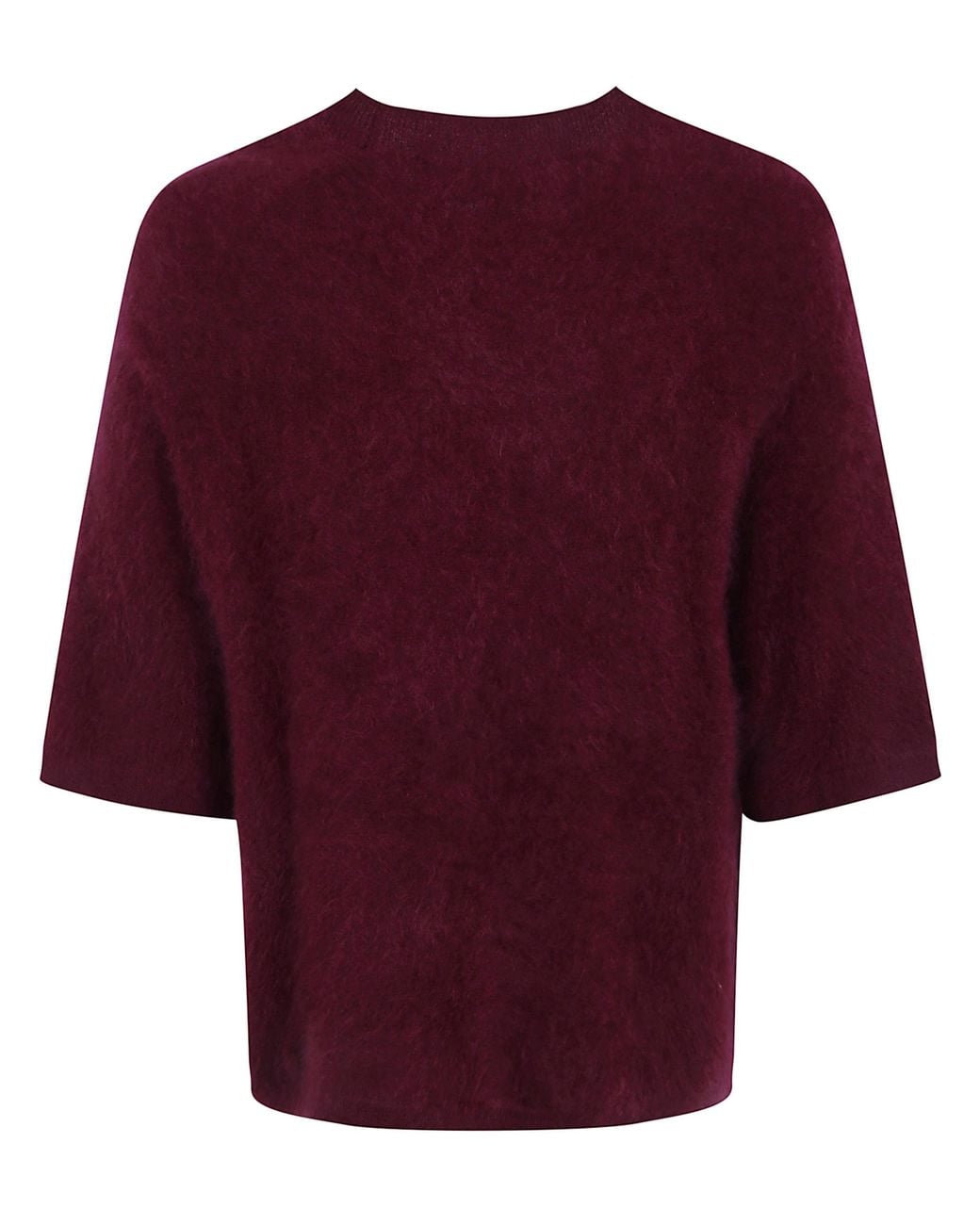 ABSOLUT CASHMERE Red "Jenna" Short Sleeves Sweater