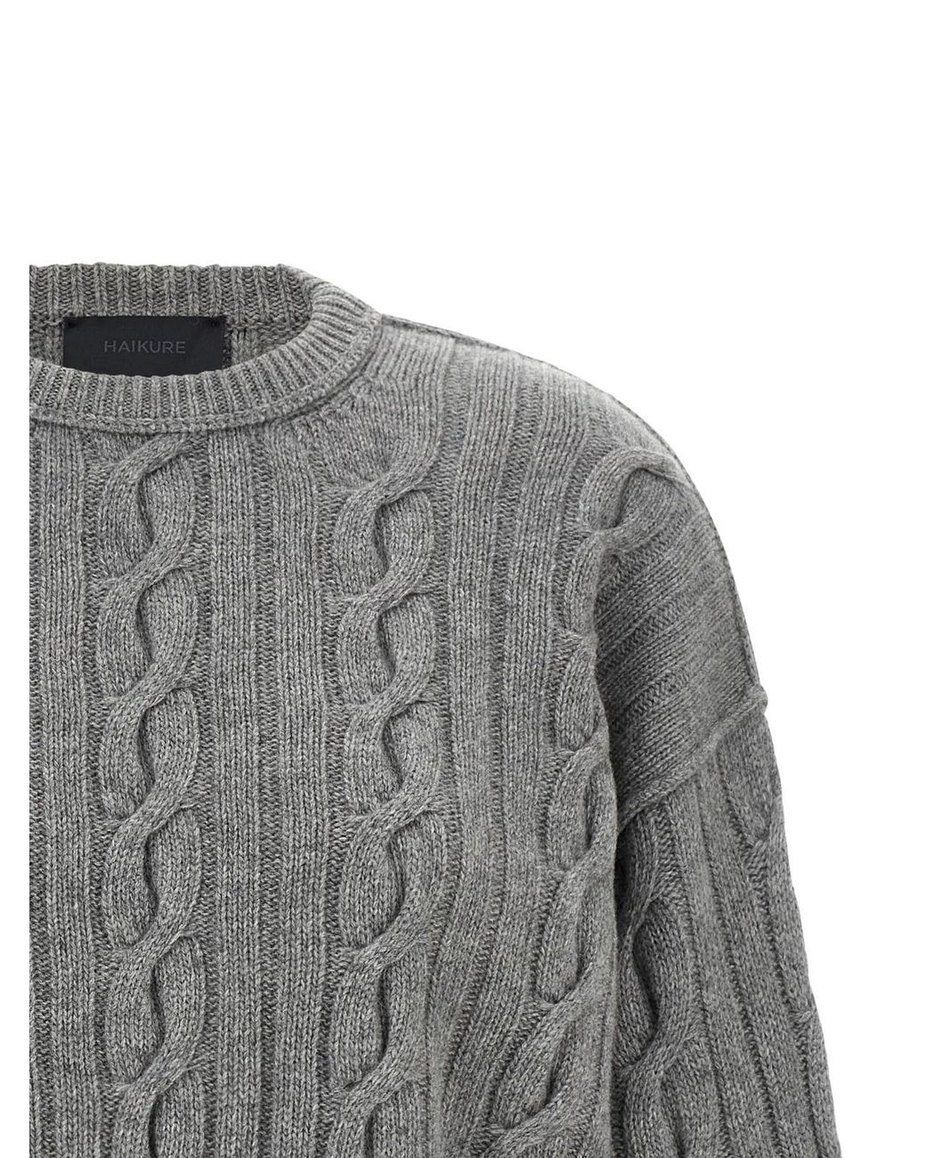 Haikure Gray 'Karine Pollock' Sweater