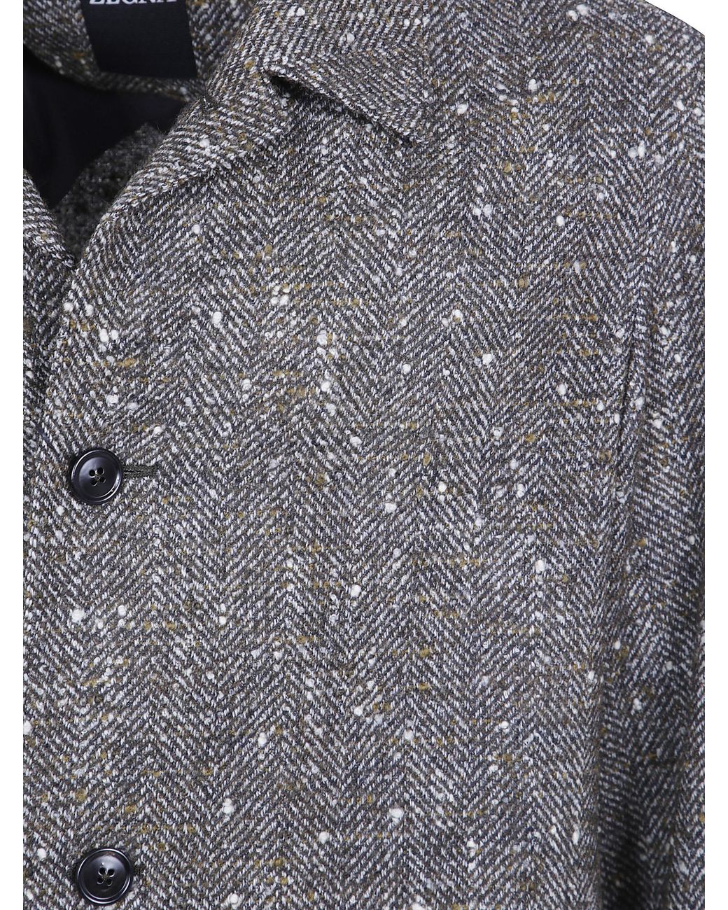 Zegna Gray "Z Luxury Tailoring" Regular Chore Jacket for men