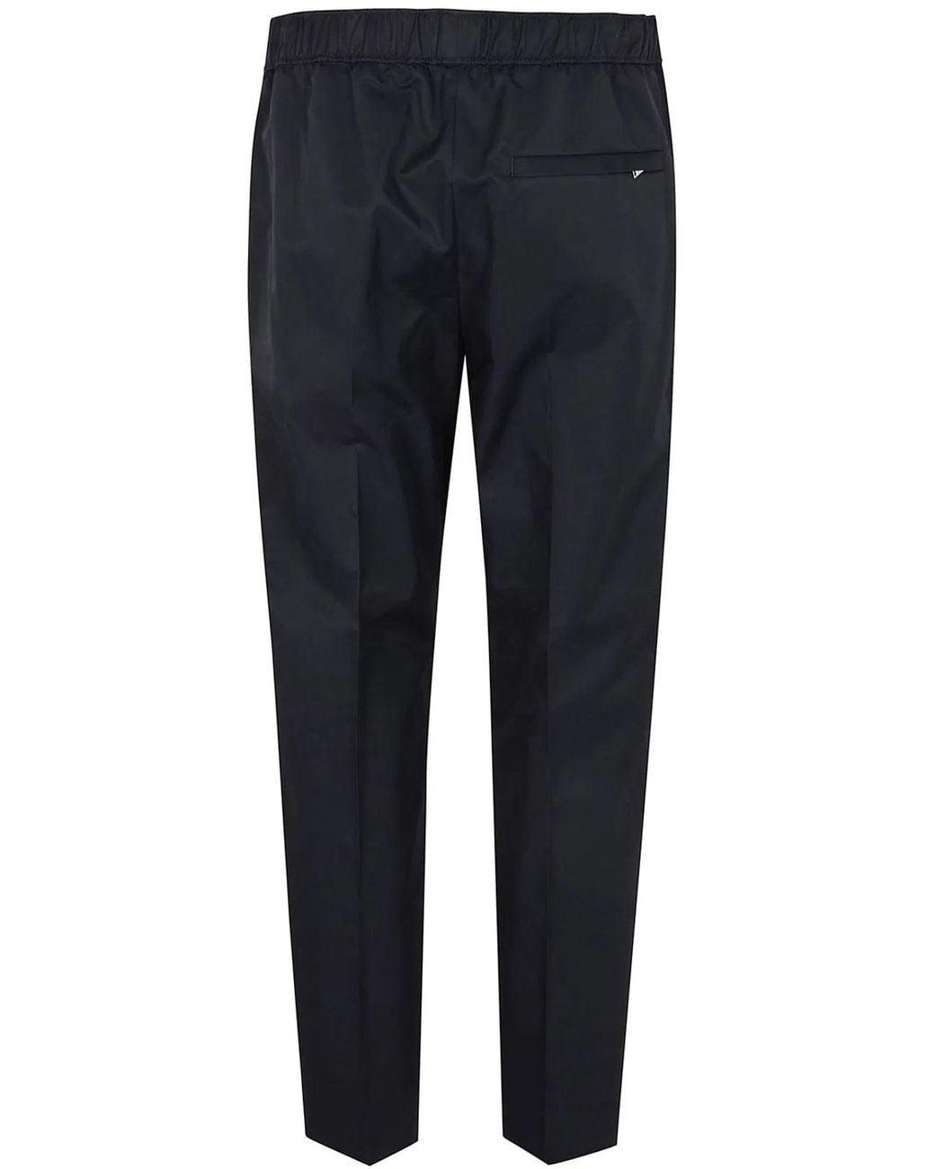 Lanvin Blue Elasticated Waist Trousers for men