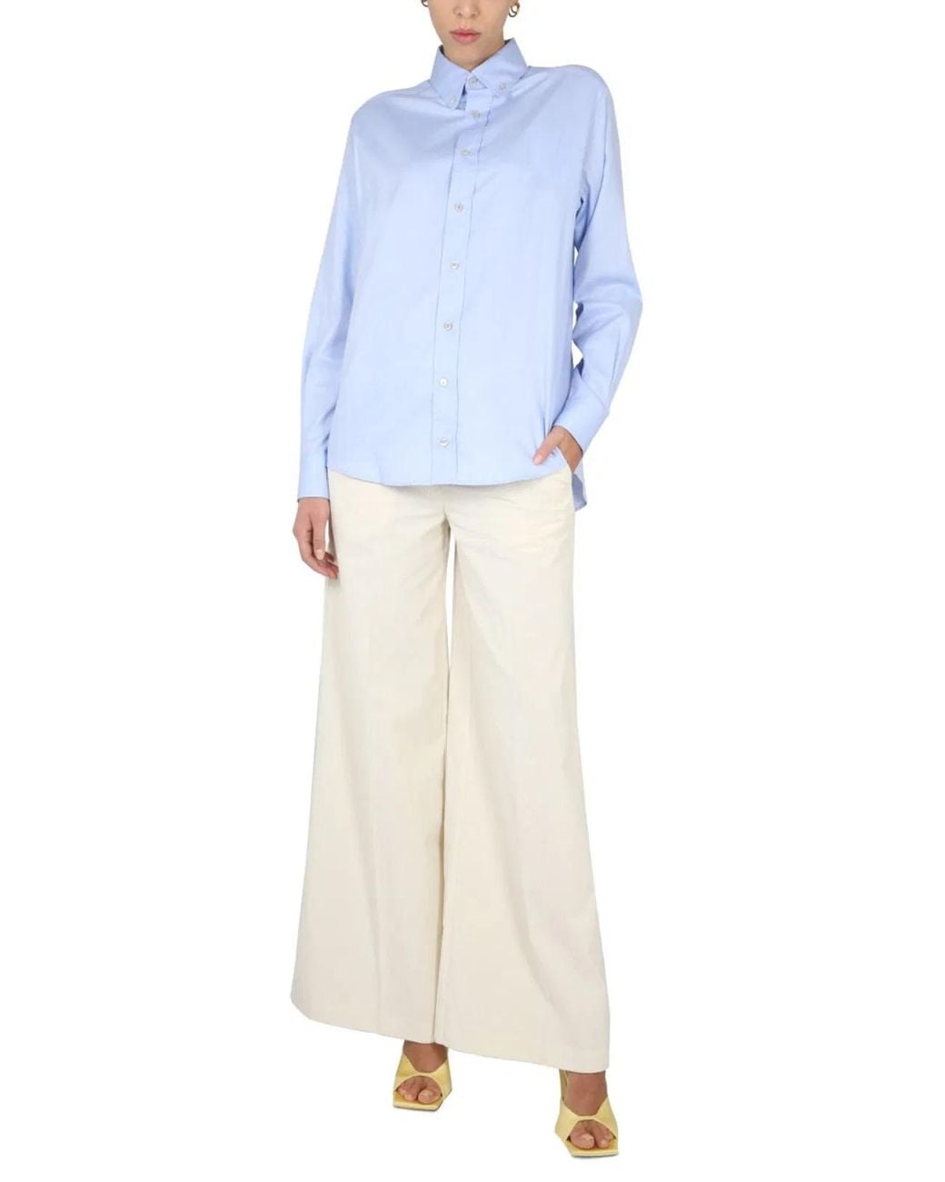 Ballantyne Blue Oxford Shirt