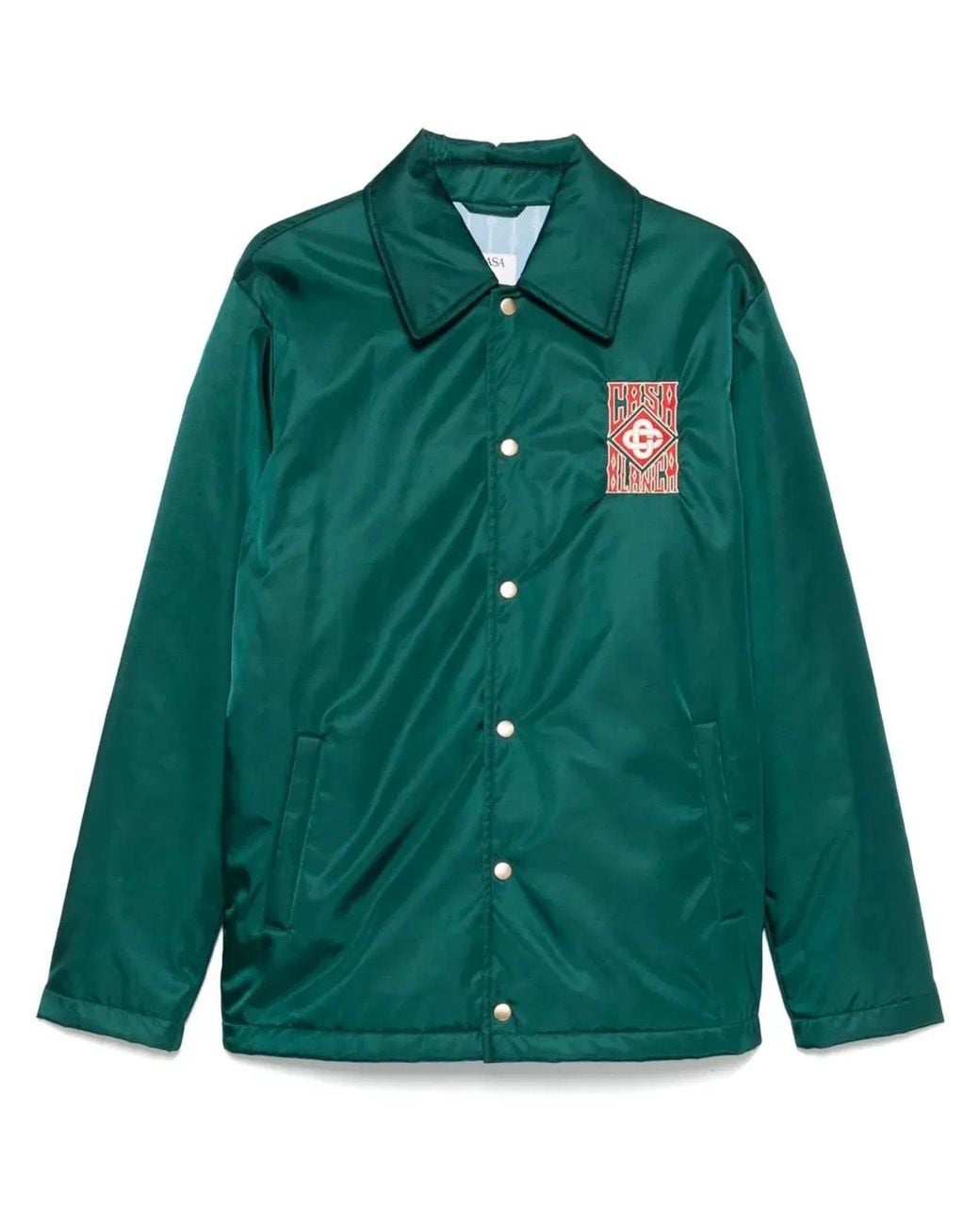 Casablanca Green Stadium Jacket for men