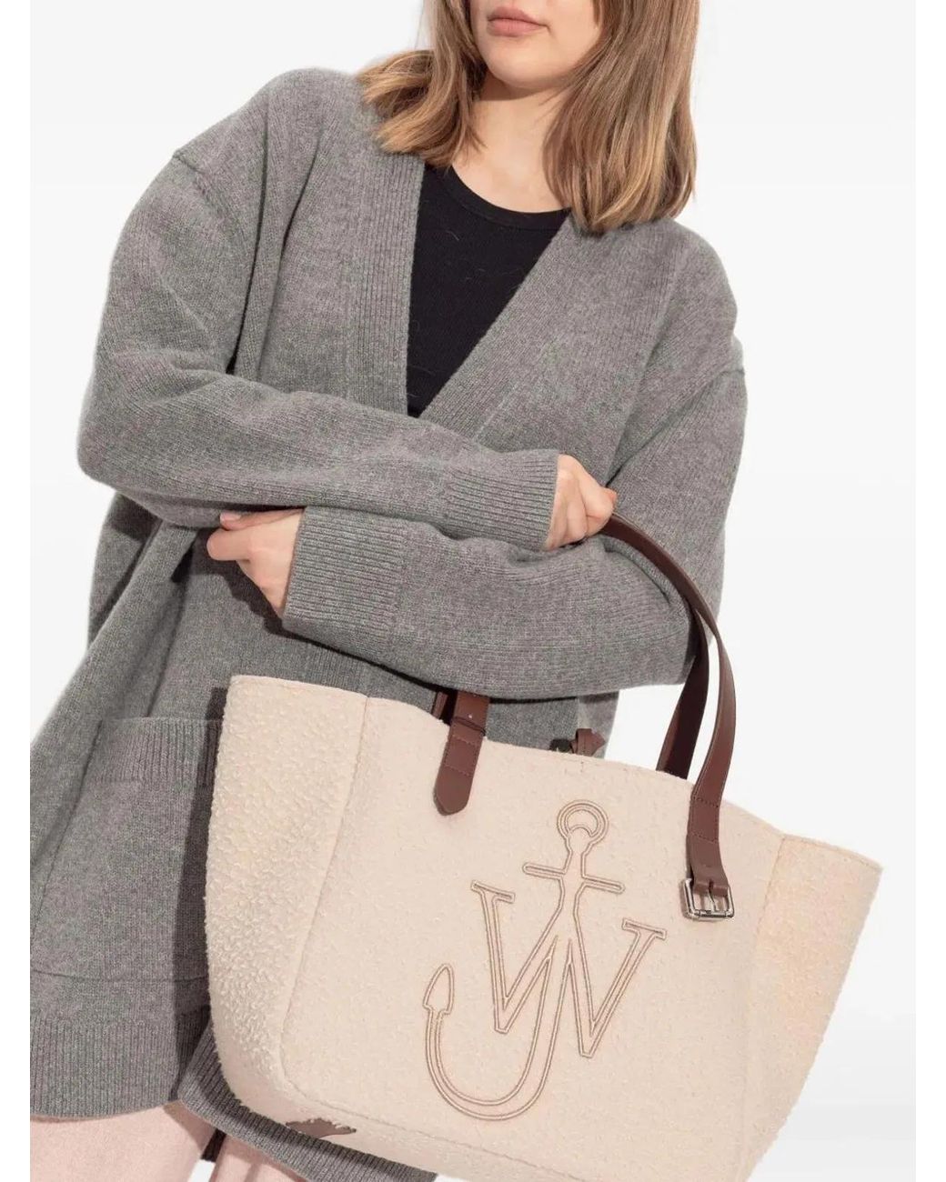 J.W. Anderson Natural Fabric Belt Shopping Bag