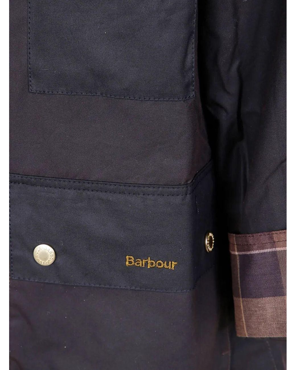 Barbour Blue Safari Poplin Mini Dress