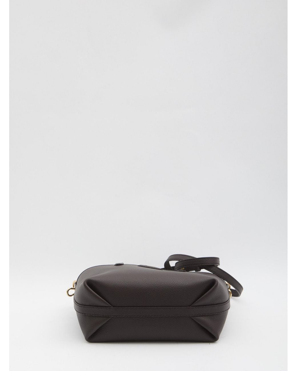 Burberry Black Ll Mini Reversible Shopper Bag