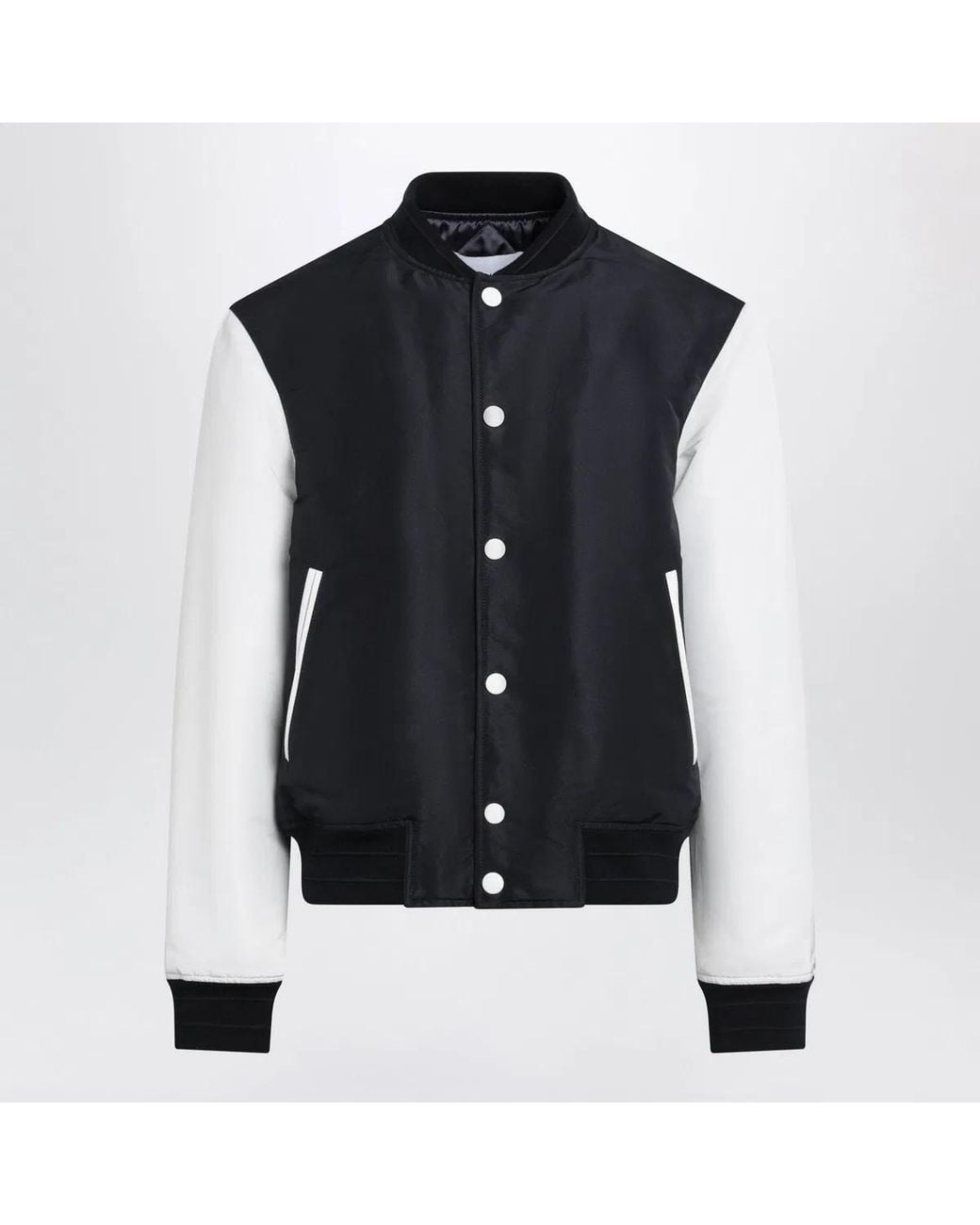 Givenchy Black Logo Bomber Jacket for men