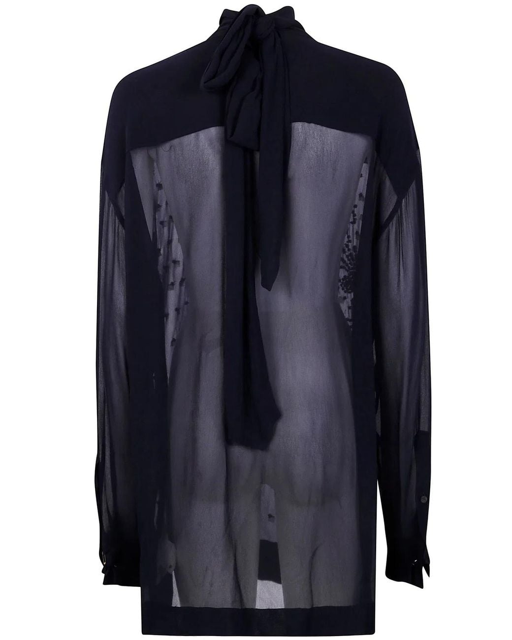 Dries Van Noten Blue "Chads Emb 2314" Ebroider Shirt