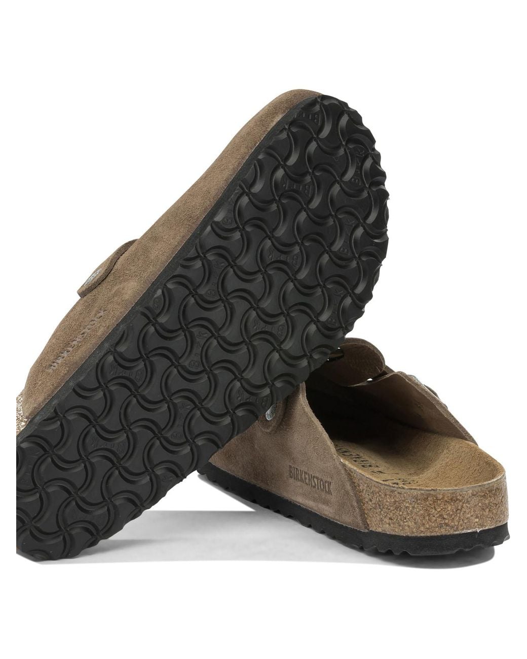Birkenstock Brown "Boston Bs" Clogs for men