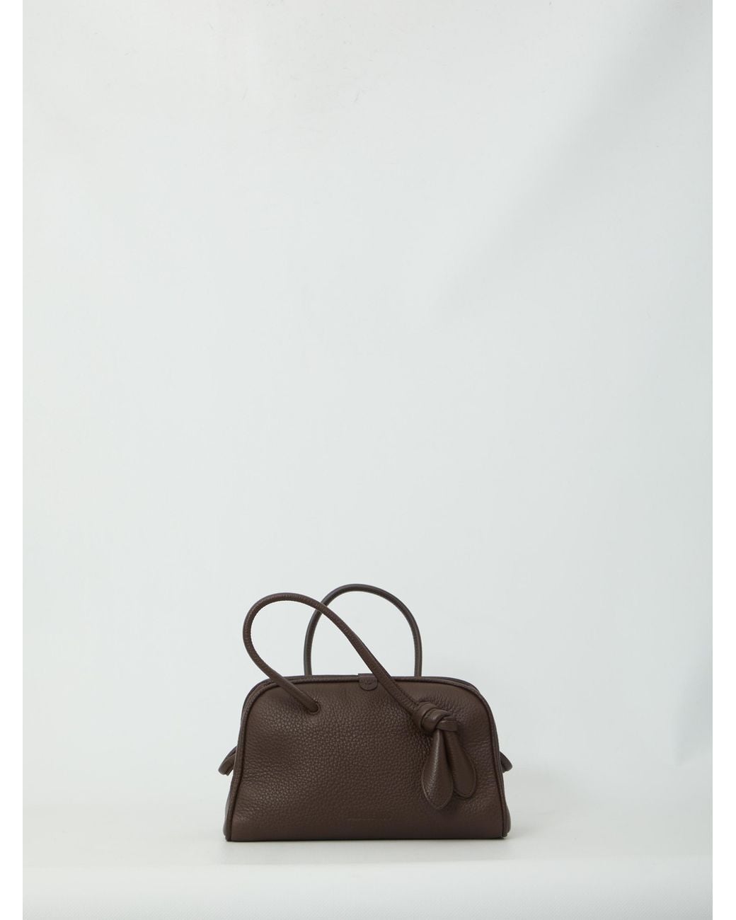Jacquemus Brown Le Petit Turismo Leather Top Handle Bag