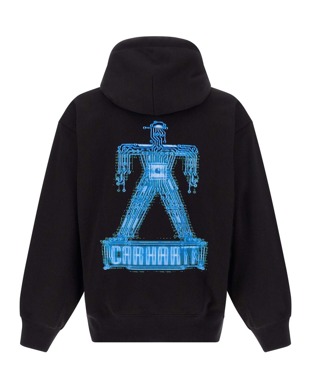 Carhartt Blue 'Electric Boogie' Hoodie for men