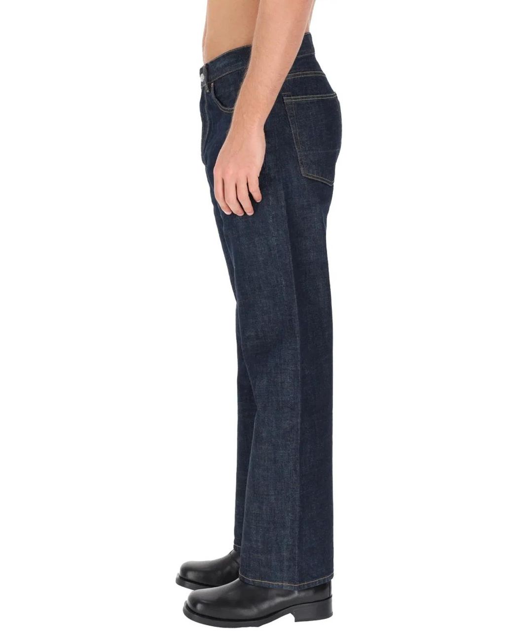 Our Legacy Blue Straight Jeans for men