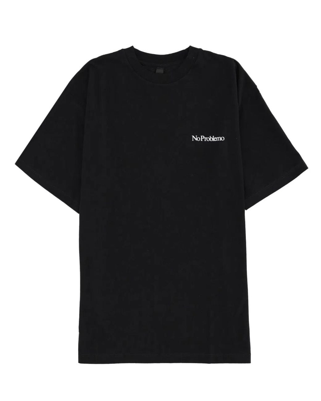 No Problemo Black T-Shirt With Logo
