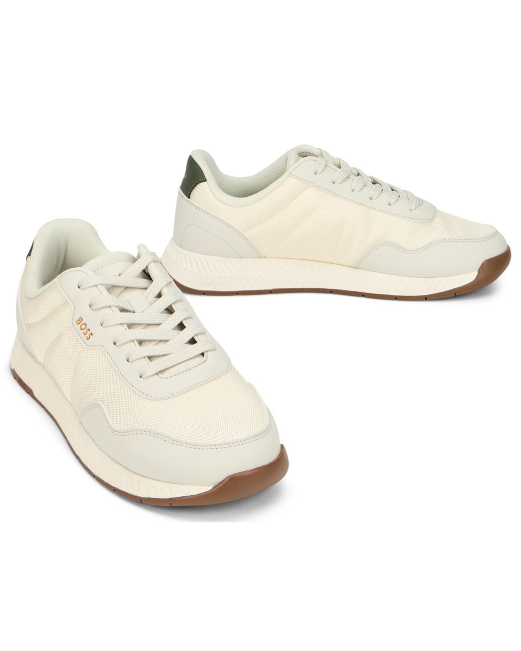 Boss Natural Sneakers Titanium for men