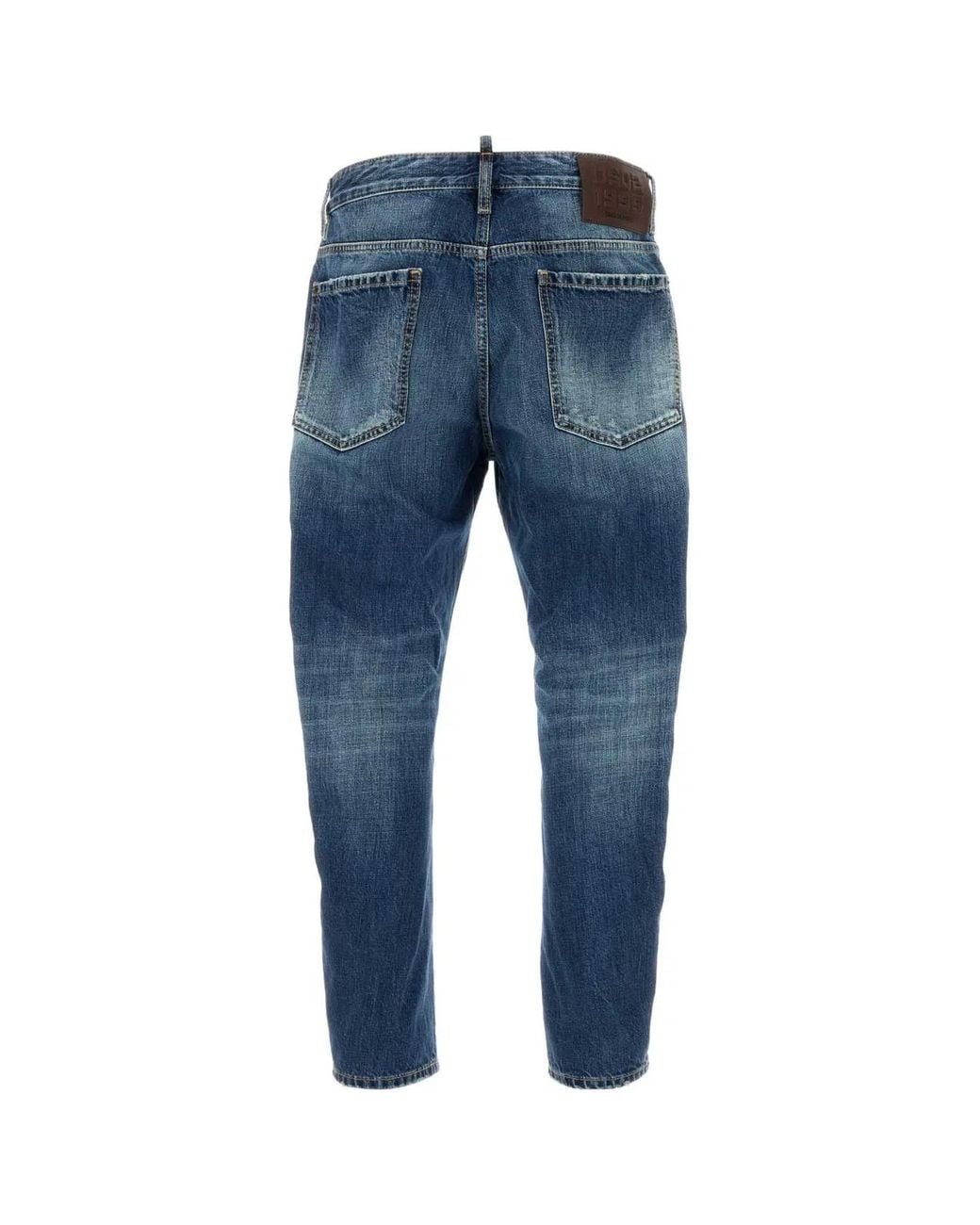 DSquared² Blue Denim Bro Jeans for men