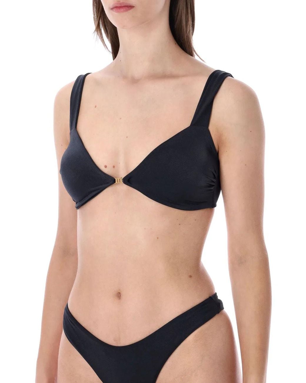 MATINEÉ Black Jane Glossy Lycra Bikini