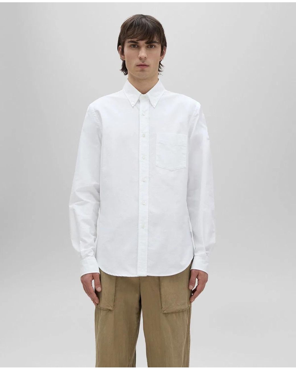 Aspesi White Cam. B.D New Magra 2 for men
