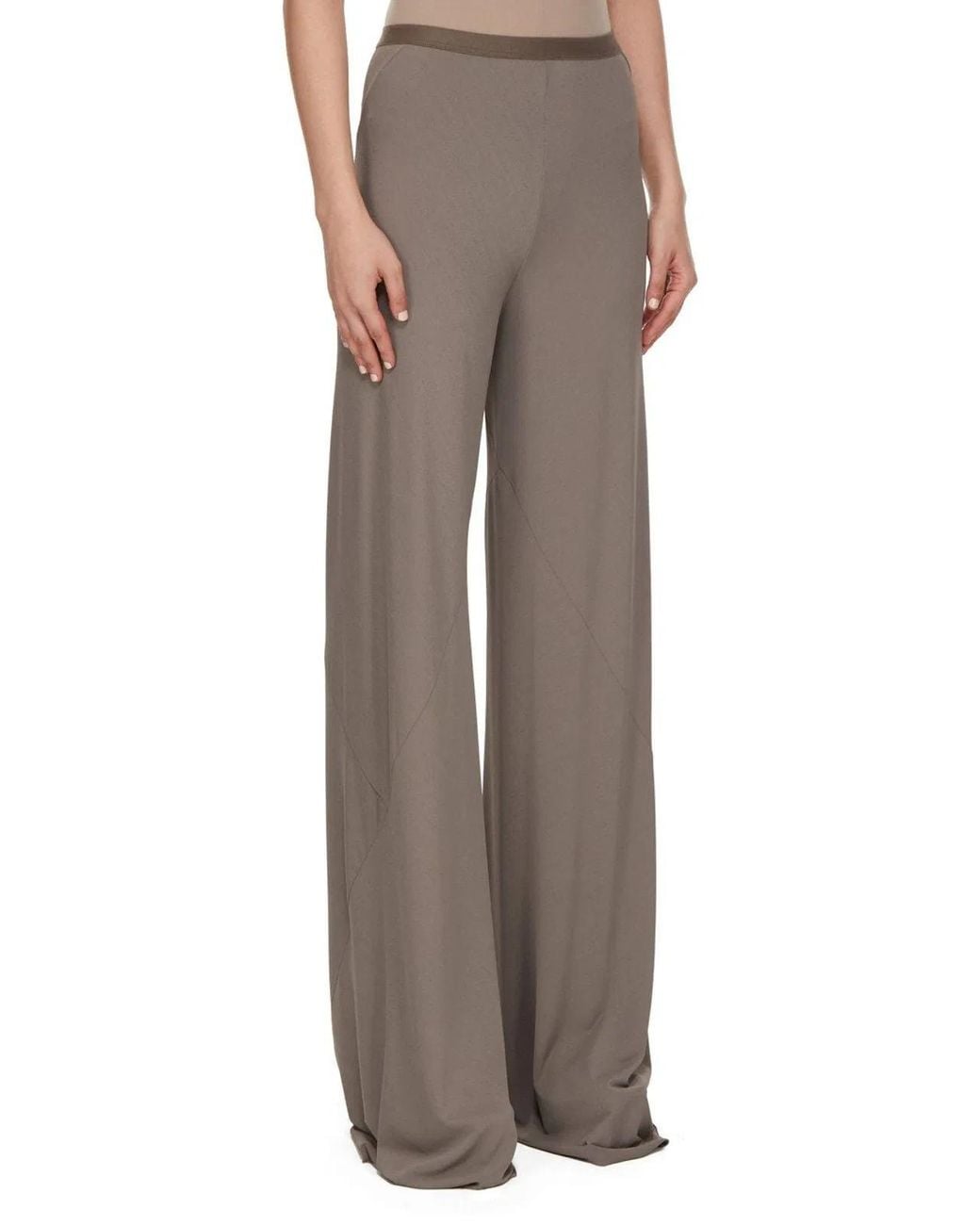 Rick Owens Gray Farrah Bias Pants