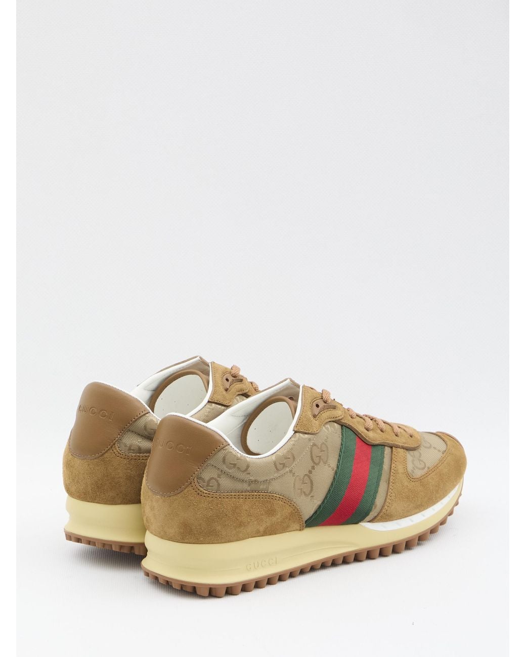 Gucci Natural Re-Motion Low-Top Sneakers for men
