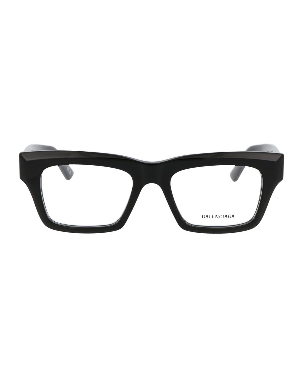 Balenciaga Black Acetate Optical Glasses