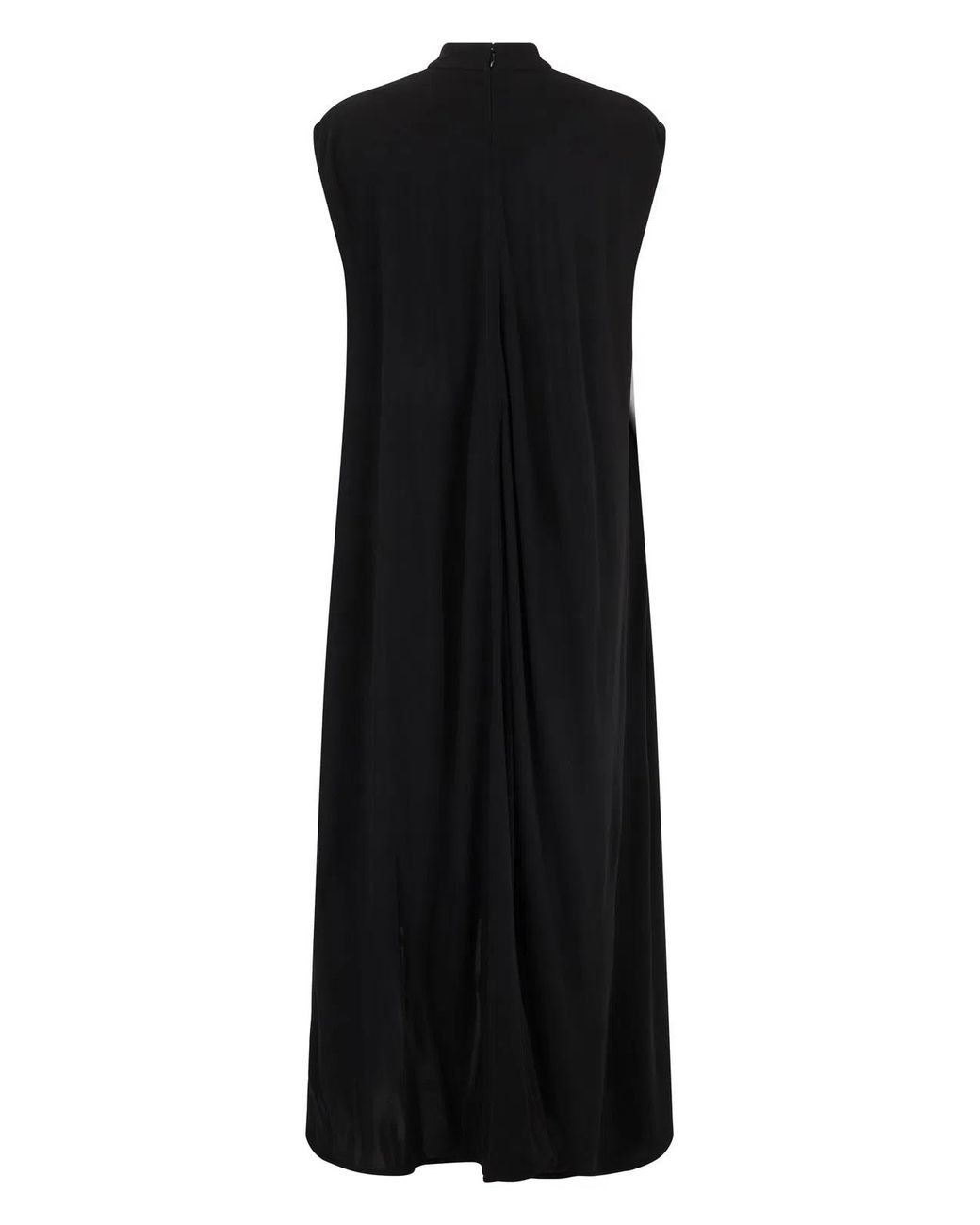 Bottega Veneta Black Long Dress Without Sleeves
