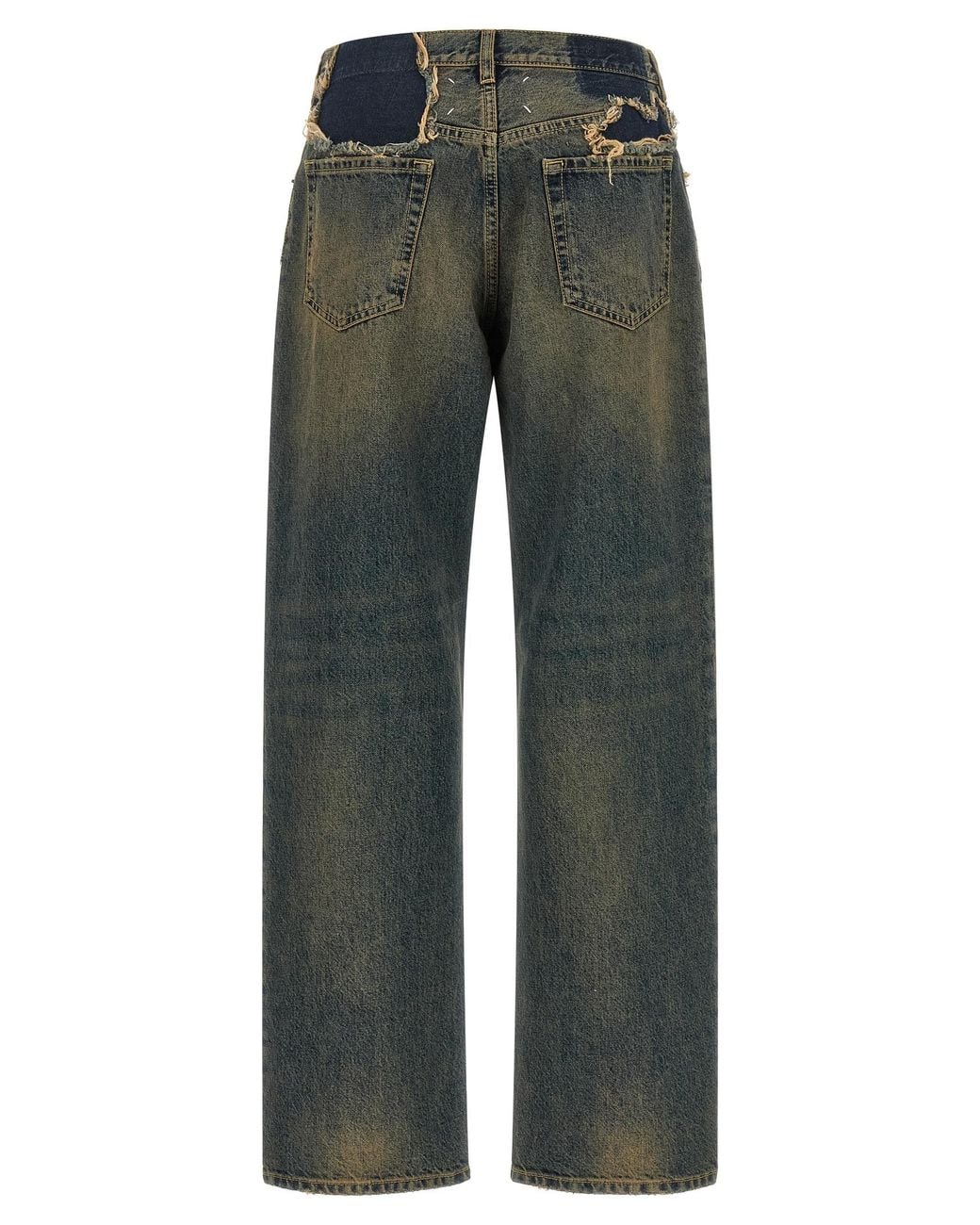 Maison Margiela Gray Distressed Jeans