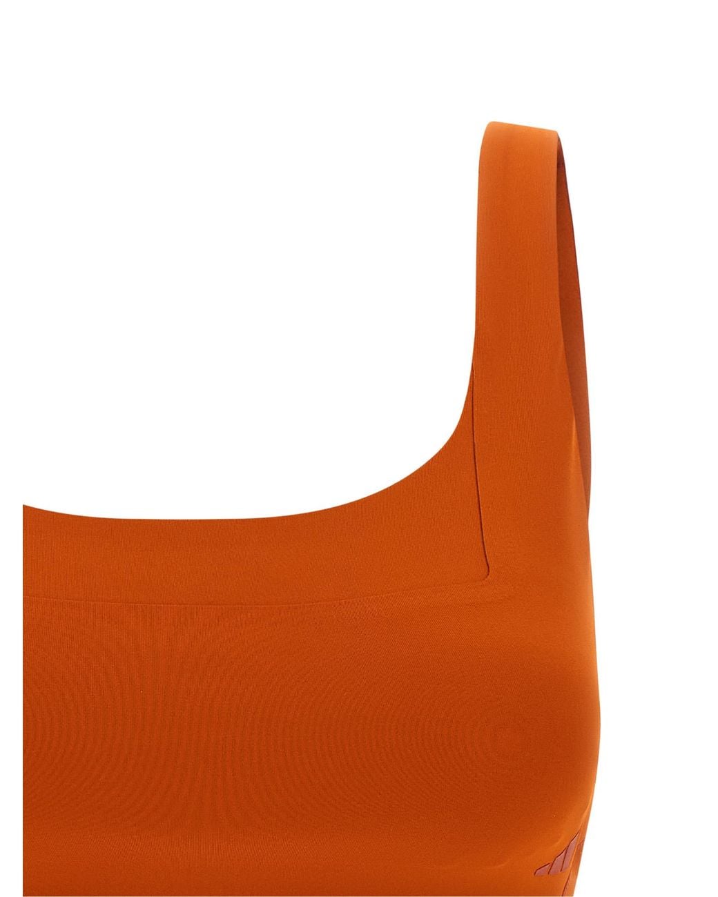 Adidas Originals Orange 'Optime Training' Top Adidas X Entire Studios