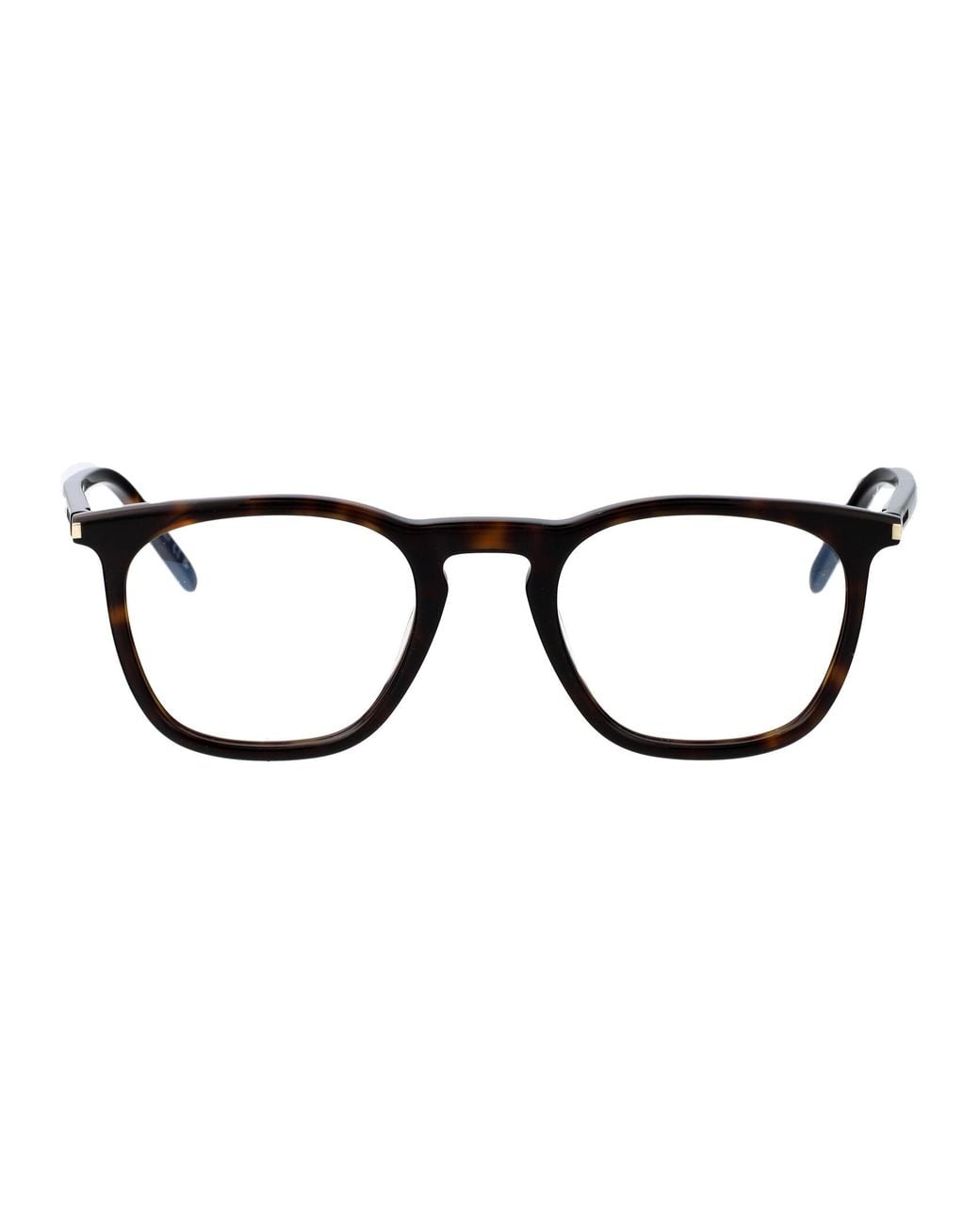 Saint Laurent Brown Acetate Glasses