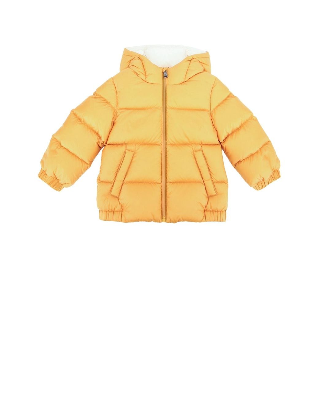 Moncler Yellow Kids Mini Macaire Puffer Jacket