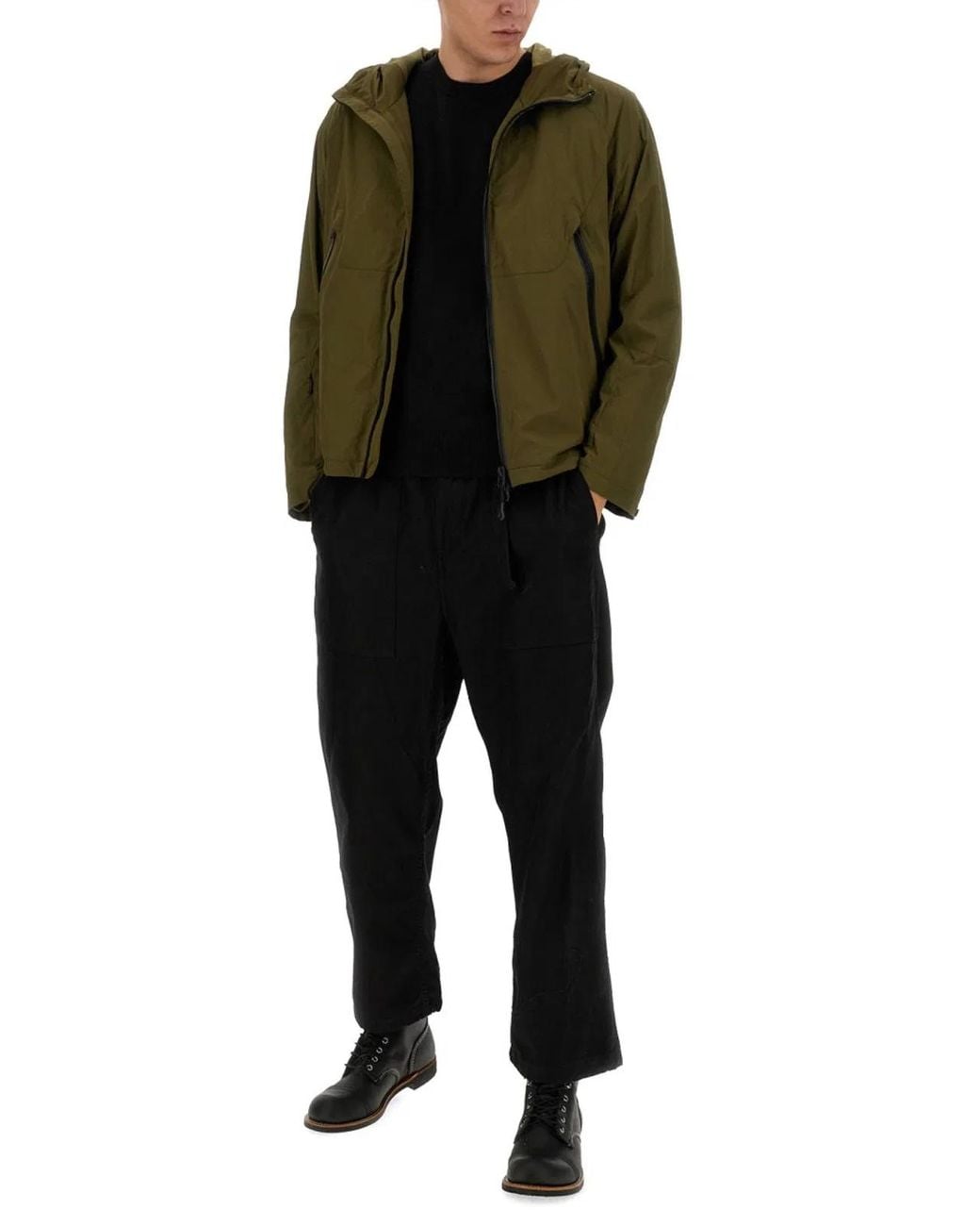 JG1 Green Hooded Jacket for men