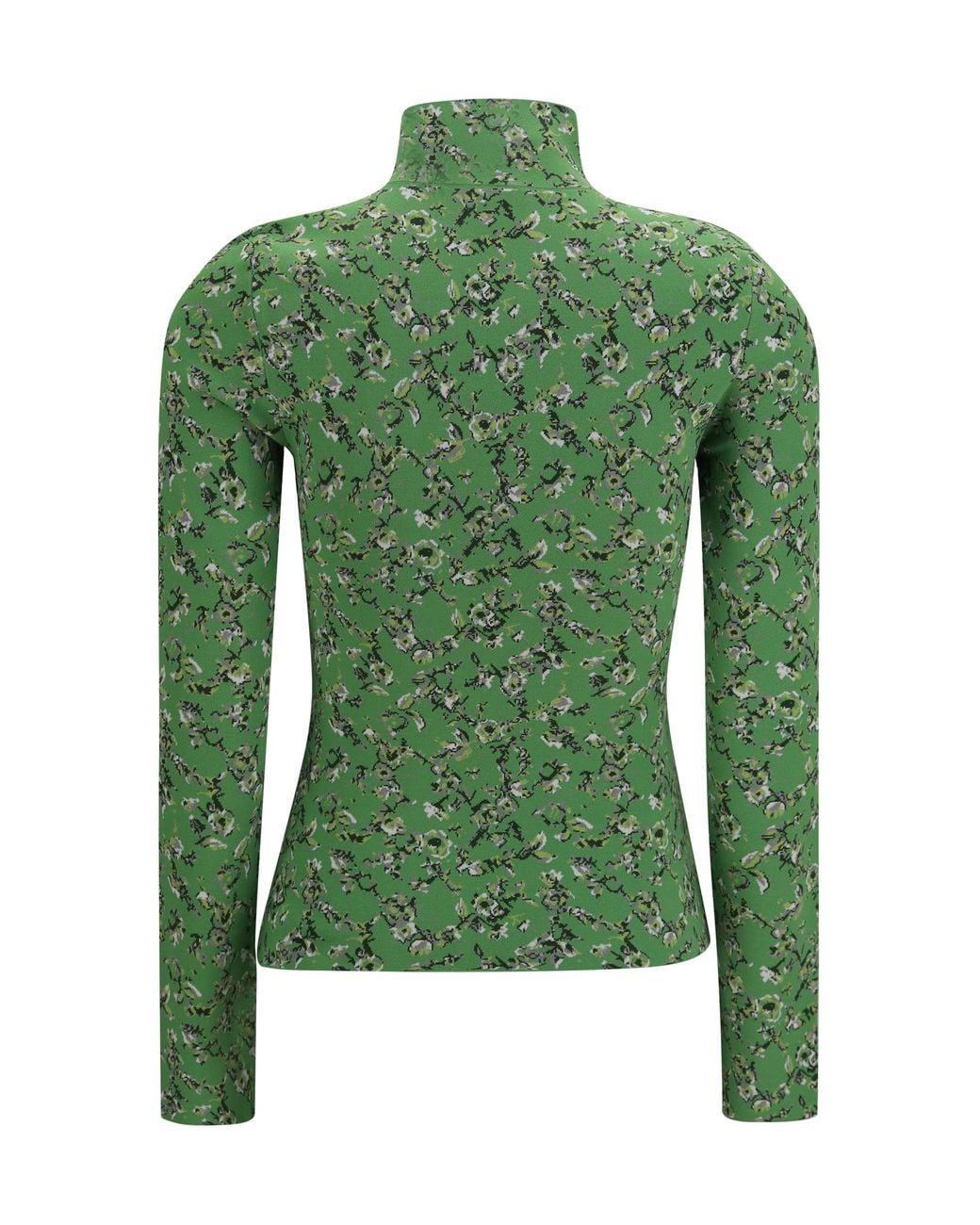 Loewe Green Viscose Blend Top