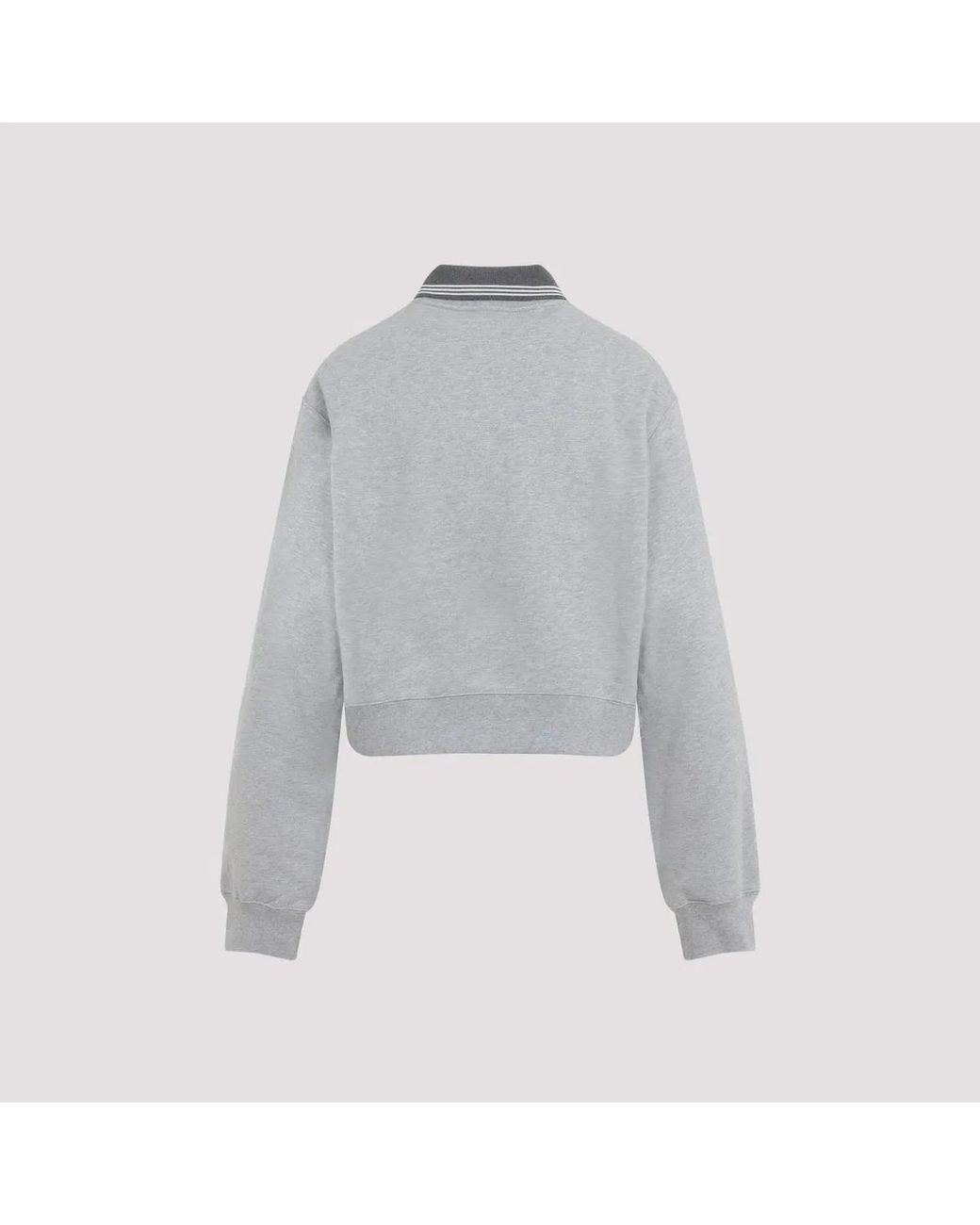 Miu Miu Gray Sweatshirt