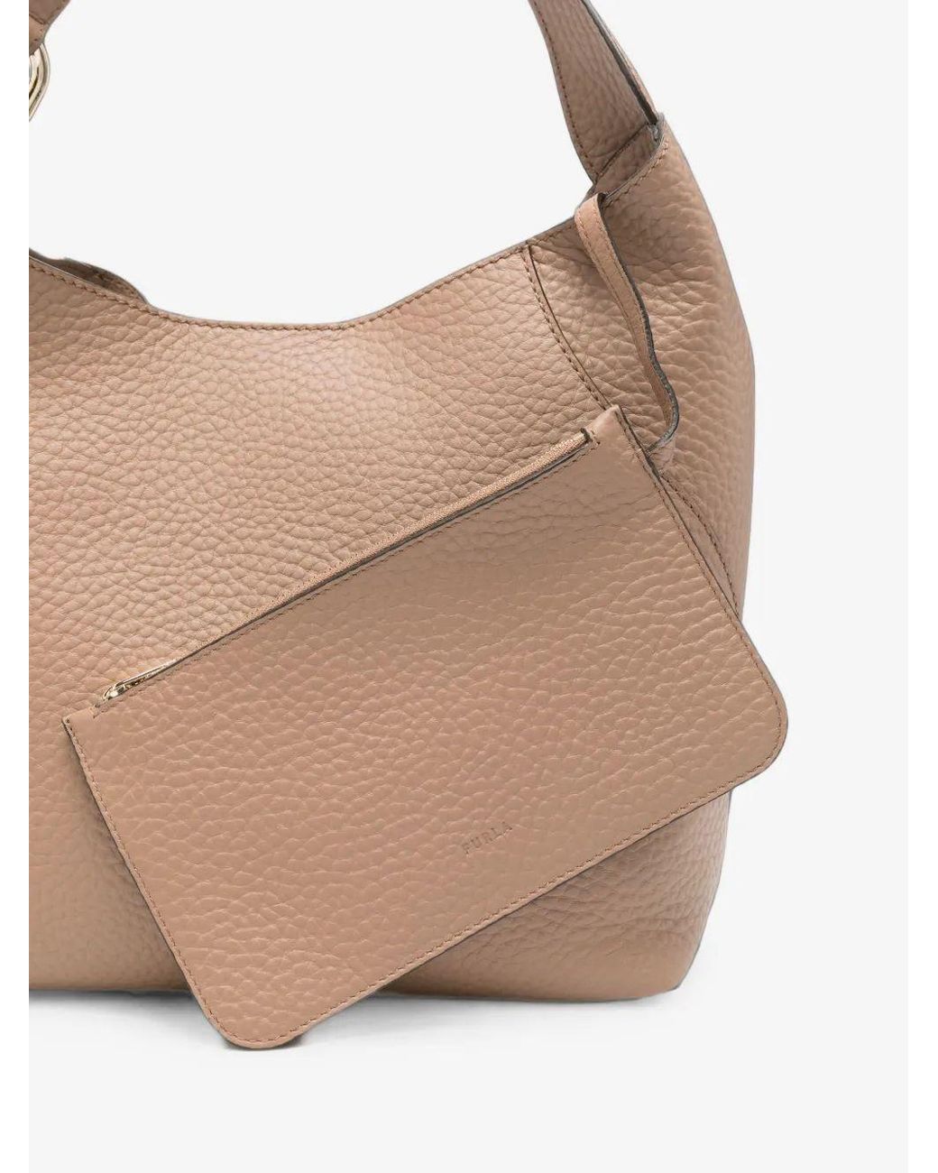 Furla Natural Lara M Hobo