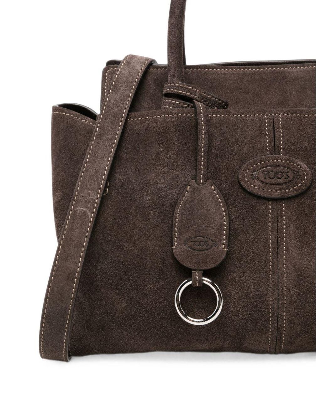 Tod's Brown Shopping Bag