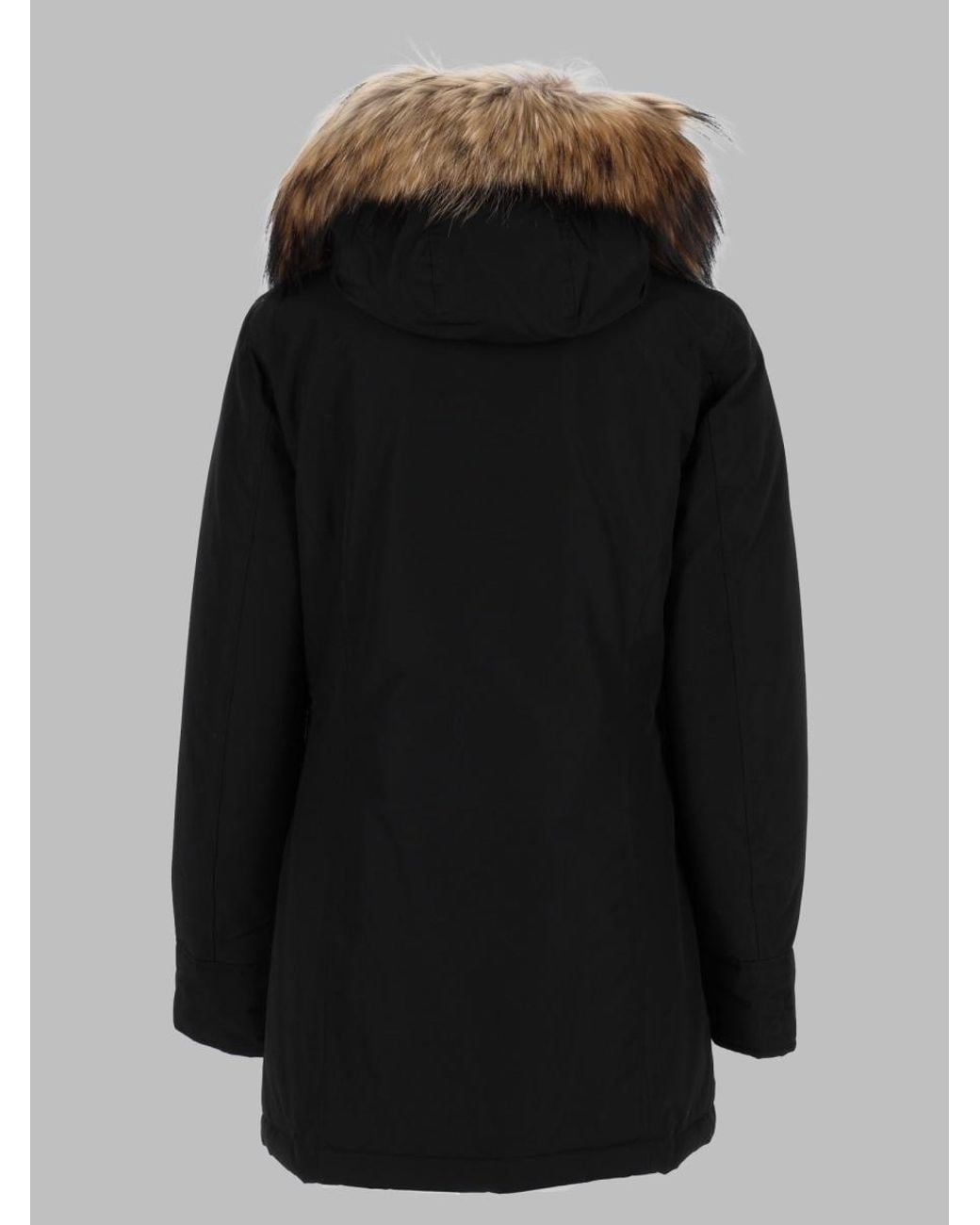 Woolrich Brown Sports Jacket With Cozy Wool Blend