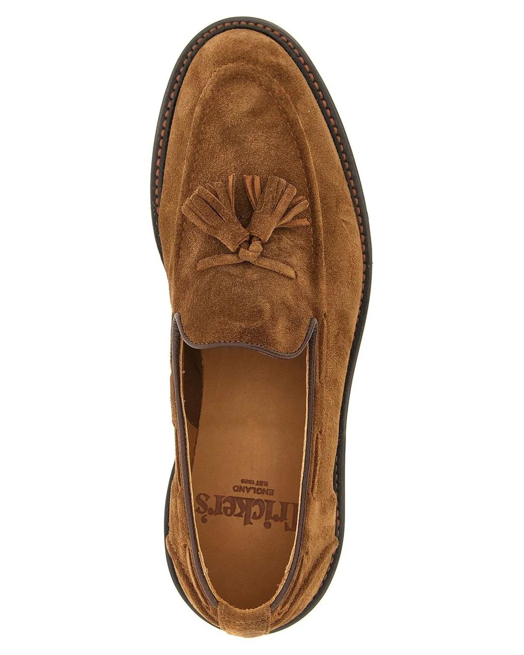 Tricker's Brown 'Elton' Loafers for men
